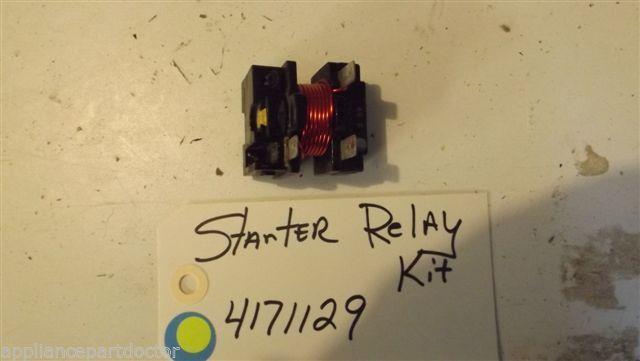 KITCHEN AID Dishwasher 4171129 Start Relay Kit USED PART KITCHEN AID Dishwasher 4171129 Start Relay Kit USED PART